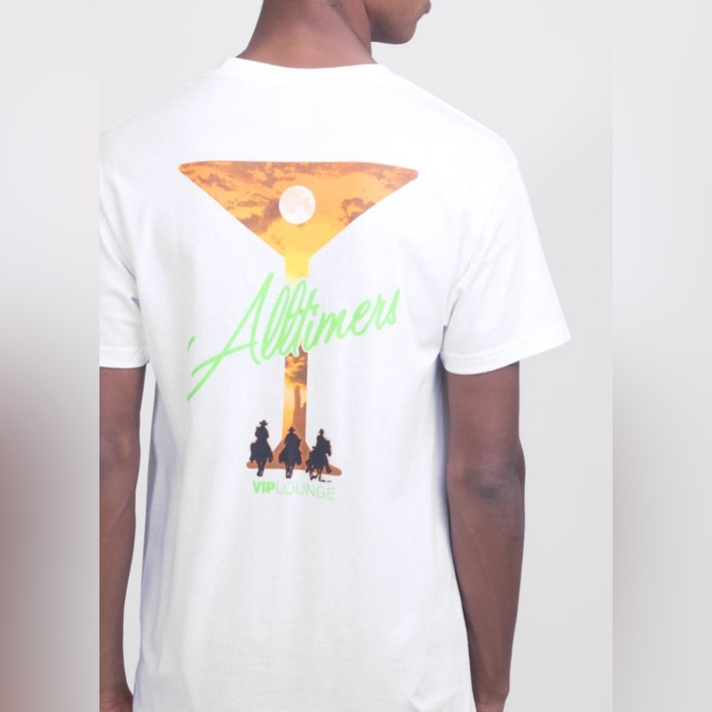 Alltimers League Player 3 Amigos VIP Lounge Skate tee shirt skate logo Dime Vans